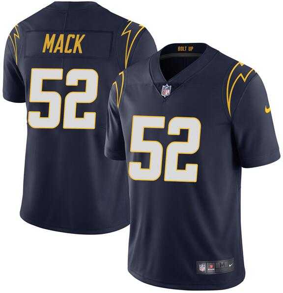Nike Chargers Men & Women & Youth 52 Khalil Mack Navy Vapor Limited Jersey,We sell and wholesale Nike Chargers Men & Women & Youth 52 Khalil Mack Navy Vapor Limited Jersey on line form chian!